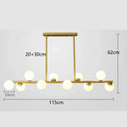Meya – Nordic Dimmable LED Pendant Light for Dining Tables and Bars Kozyled.com