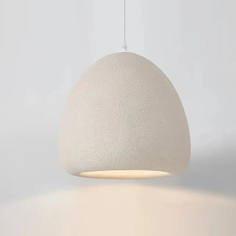 Akari – Handmade Japanese Wabi-Sabi LED Pendant Light for Minimalist Natural Interiors Kozyled