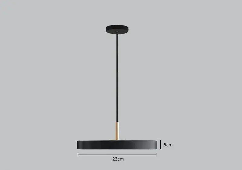 Nora – Modern Art Metal UFO LED Pendant Lamp for Modern Interiors Kozyled