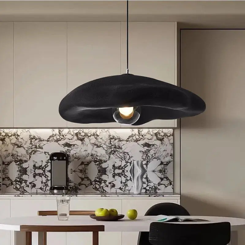 Emmi – Handmade Japandi Wabi-Sabi LED Pendant Light for Minimalist Natural Interiors Kozyled.com