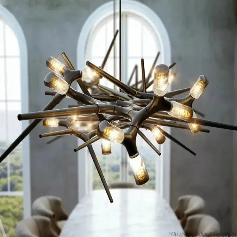 Thorsten – Modern Antler-Style Dimmable LED Pendant Kozyled.com