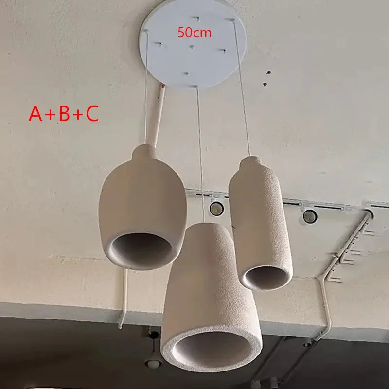 Aiko – Handmade Japanese Wabi-Sabi Oblong LED Pendant Light for Serene, Minimalist Interiors Kozyled