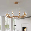 Dane – Rustic Dimmable LED Pendant Light with Tree Branch inspired Design Lampasa.com