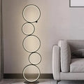 Orion - Modern Circle Design Dimmable Arc Floor Lamp Lampasa.com