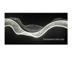 Erik – Dimmable Nordic LED Pendant Light with Creative Long Wave Design for Dining Tables and Bars Kozyled.com