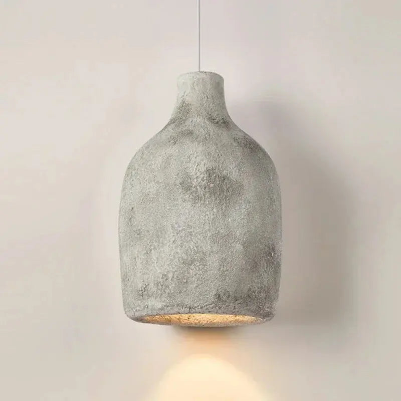 Satoko – Handmade Japanese Wabi-Sabi LED Pendant Light for Calm and Minimalist Interiors Kozyled
