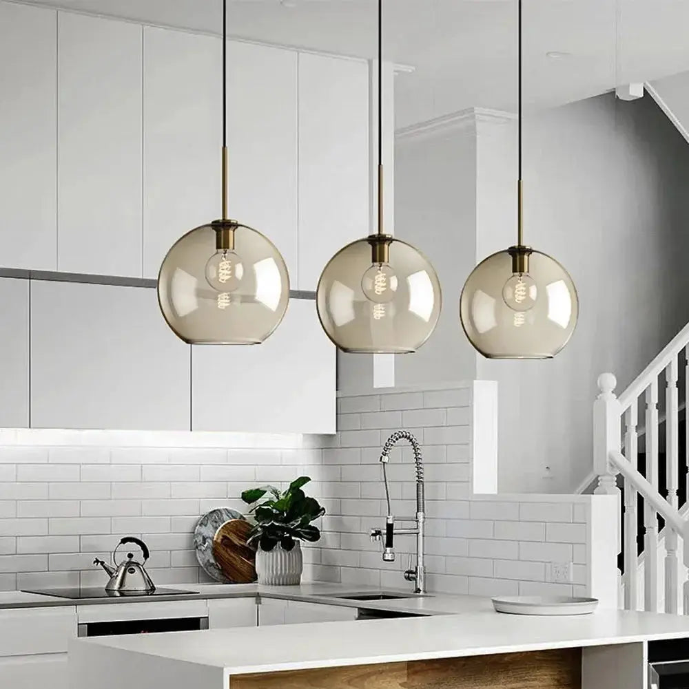 Mirla – Modern Glass LED Pendant Lamp for Sleek, Contemporary Lighting Kozyled