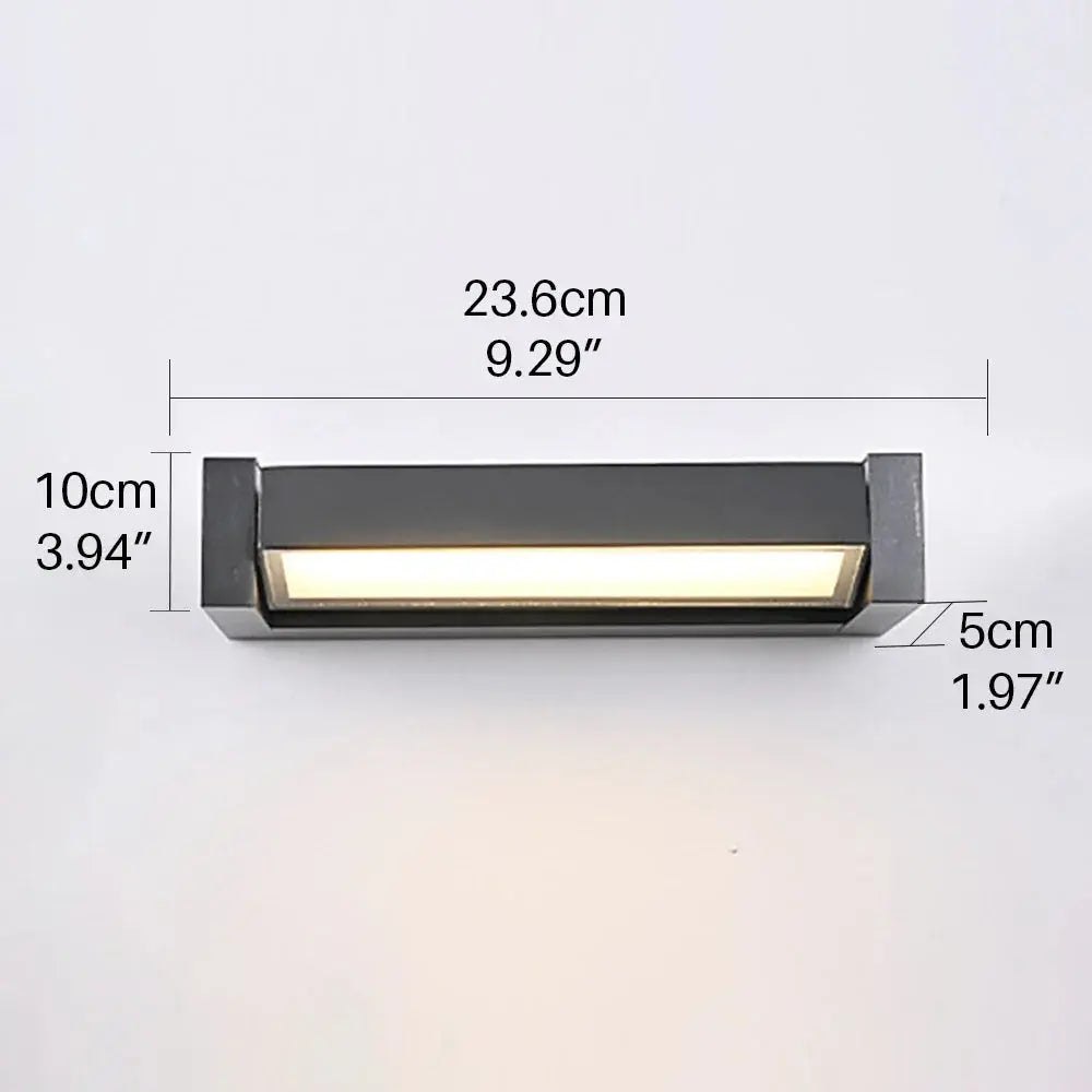 Iralen – 360° Adjustable Outdoor LED Wall Sconce Lampasa.com