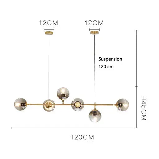 Iida – Scandinavian Glass LED Pendant Lamp for Clean, Elegant Lighting Kozyled