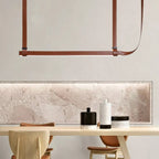 Verdandi – Minimalist Dimmable LED Pendant Light with Leather Belt Design for Dining Tables and Bars Kozyled.com
