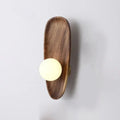 Vintage Wooden & Glass LED Wall Lamp – Aage Lampasa.com