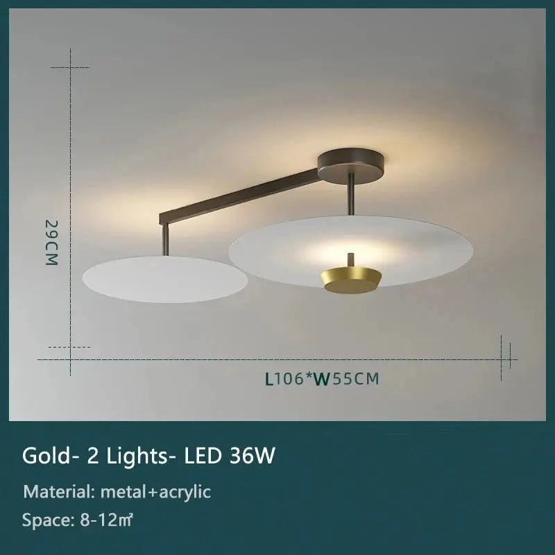 Steinar – Artistic Acrylic LED Dimmable Ceiling lamp Lampasa.com