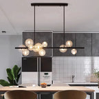 Alvin – Modern LED Pendant Light with Metal and Glass Design for Dining Tables and Bars Kozyled.com