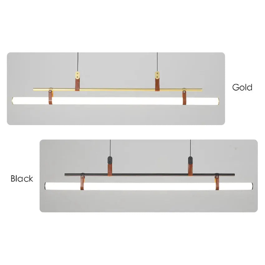 Nilsson – Dimmable Modern LED Pendant Light with Long Tube Design for Dining Tables and Bars Kozyled.com