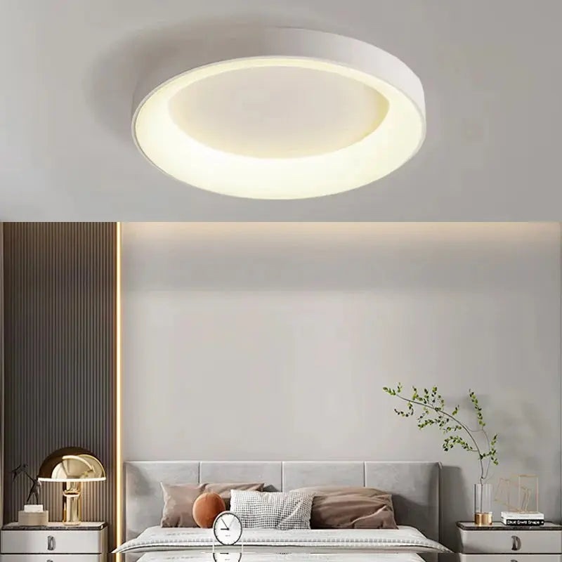 Bjorn – Nordic Round Dimmable LED Ceiling Lamp Lampasa.com