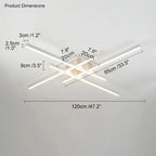 Fenro - Creative LED Strip Dimmable Ceiling Lamp Lampasa.com