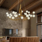 Elof – Rustic LED Pendant Light with Tree Branch inspired Design Lampasa.com