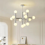Astor – Nordic LED Ceiling Light with Elegant Glass Ball Design Kozyled.com