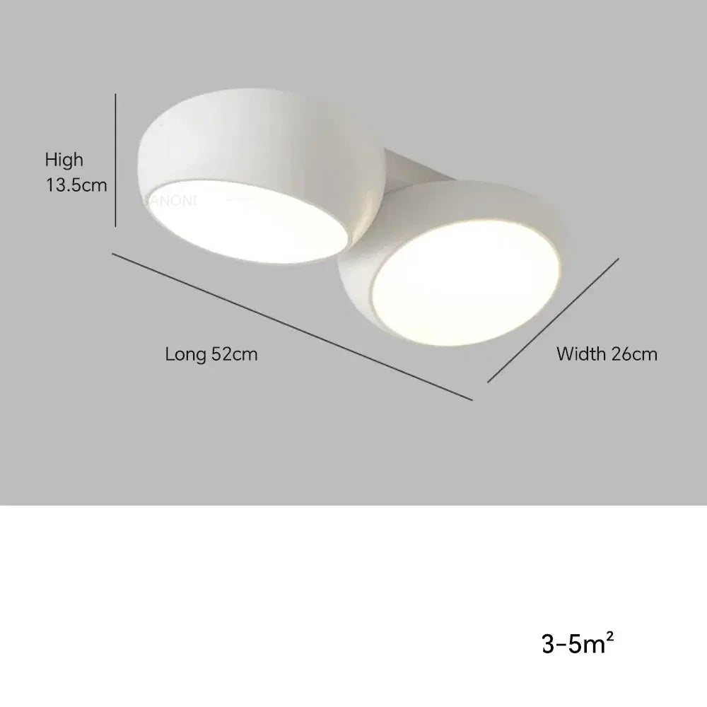 Lykke – Nordic Honeycomb Style LED Ceiling Lamp for Modern, Geometric Lighting Kozyled