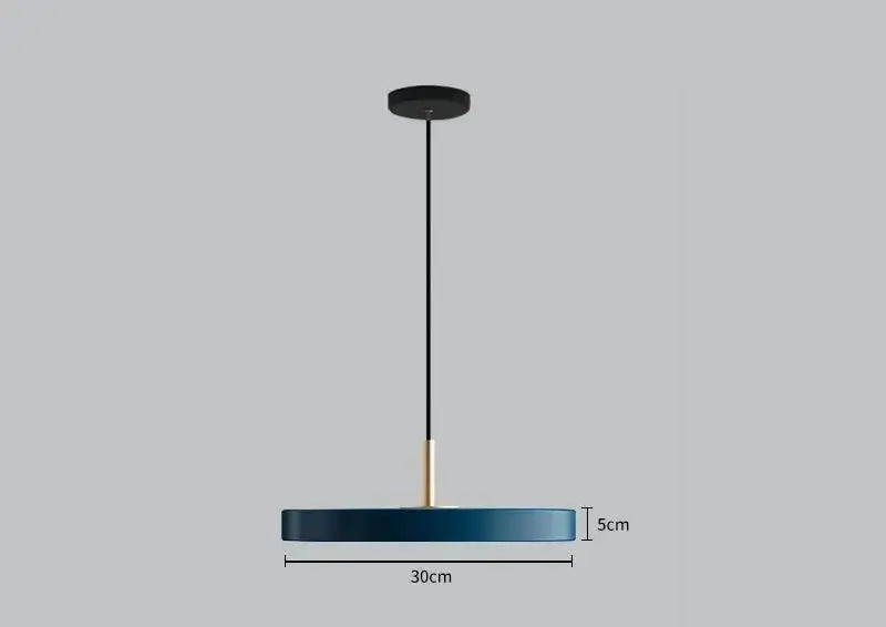 Nora – Modern Art Metal UFO LED Pendant Lamp for Modern Interiors Kozyled
