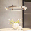 Arvid – Dimmable LED Pendant Light with Natural Stone Design for Modern Interiors Kozyled.com