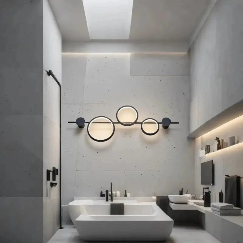 Modern Nordic Creative Ring LED Wall Lamp – Modena lampasa.com