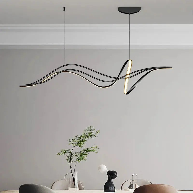 Arne – Modern Futuristic Dimmable LED Pendant Light for Dining Tables and Bars Kozyled.com