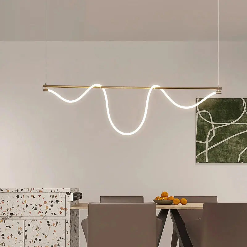 Kael – Modern Creative Linear LED Dimmable Pendant Lamp Lampasa.com