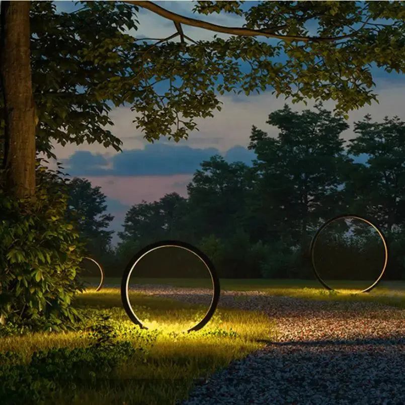 Nanna – Waterproof IP68 Outdoor Round LED Floor Lamp for Durable Lighting Kozyled