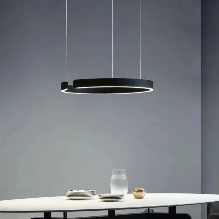 Alberte – Modern Luxury C-Ring Dimmable LED Pendant Lamp Kozyled