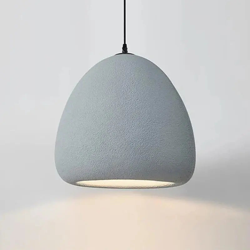 Akari – Handmade Japanese Wabi-Sabi LED Pendant Light for Minimalist Natural Interiors Kozyled
