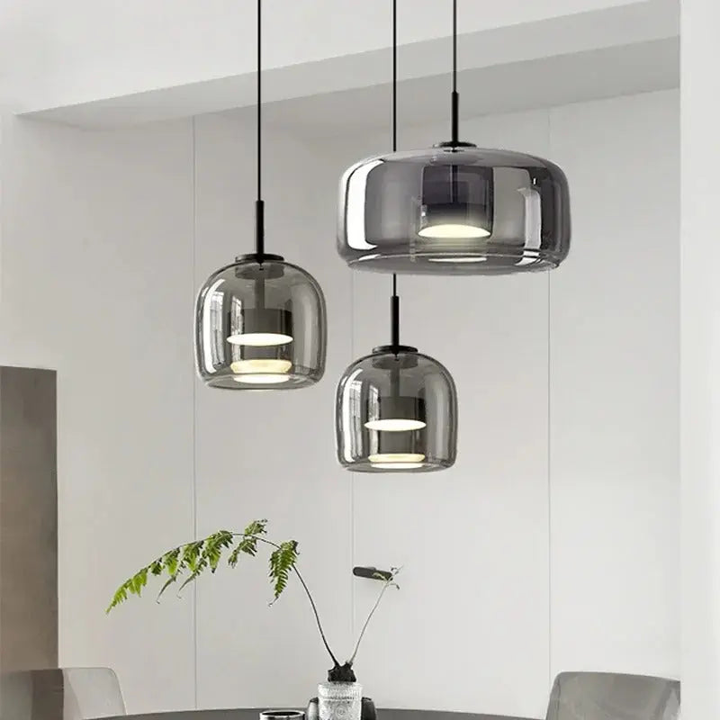 Hilda – Modern Luxury LED Glass Pendant Lamp for Elegant Interiors Kozyled