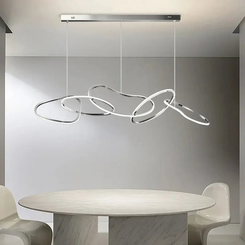 Edda – Creative Circular Dimmable LED Pendant Light for Dining Tables and Bars Kozyled.com