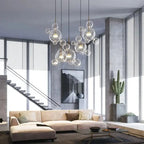Edzard – Unique Glass Bubble Dimmable LED Pendant Light for Modern Interiors Kozyled.com