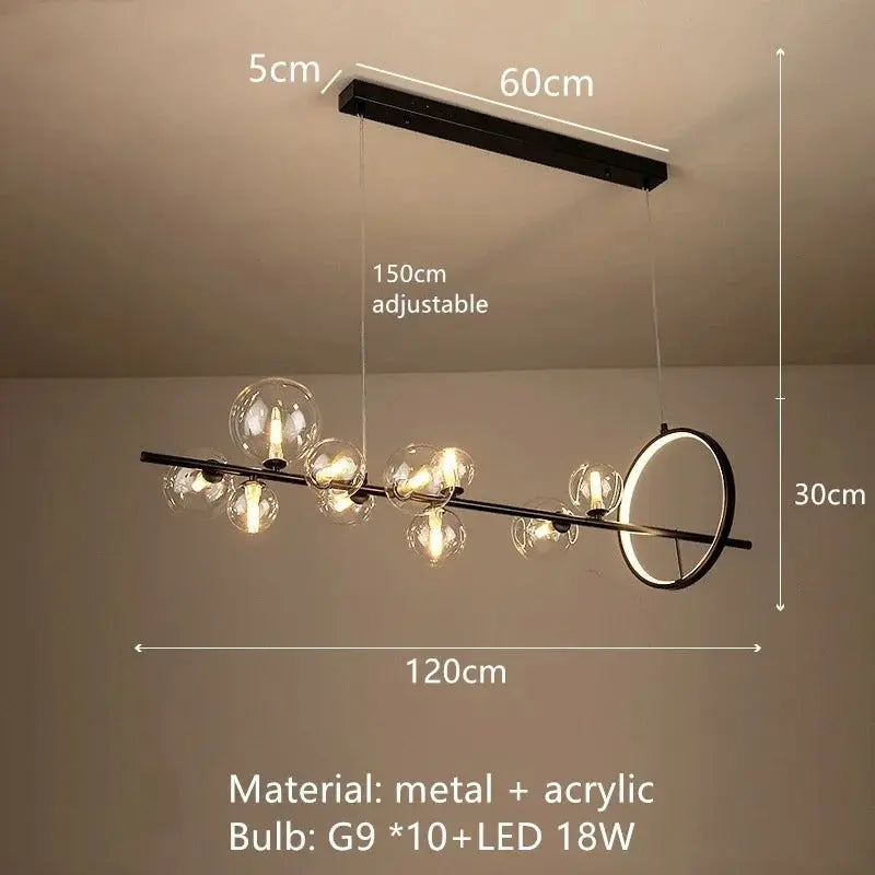 Denny – Modern Creative LED Pendant Light for Dining Tables and Bars Kozyled.com